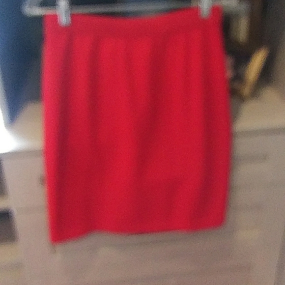 St. John Collection Dresses & Skirts - St John's Collection Skirt Size 6 Color Red,Excellent Condition